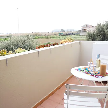 펜션 Quartu Sant' Elena Casa Stella Marina 콰르투 산텔레나